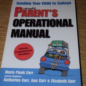 College Planning Book:  "Parent's Operational Manual